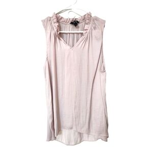 Simply Vera Vera Wang Blush Sleeveless Top